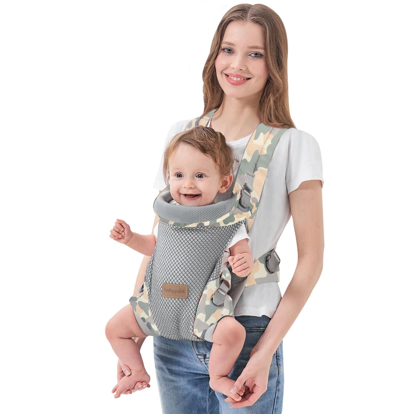 3-in-1 Baby Carrier Newborn to Toddler - Ergonomic(7.5-45lbs),Cozy Baby Carrier?Enhanced Lumbar Support?Easily AdjustableLightweight & Breathable Child Carrier