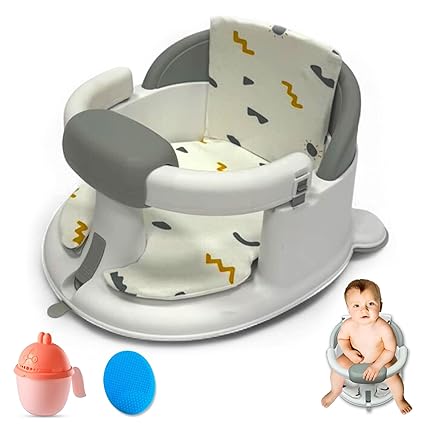 Non-Slip Baby Bath Seats 6-12 Months