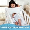 Baby Side Sleeper Wedge Adjustable Soft and Breathable Sleeping Pillow Supports Newborn Front and Back