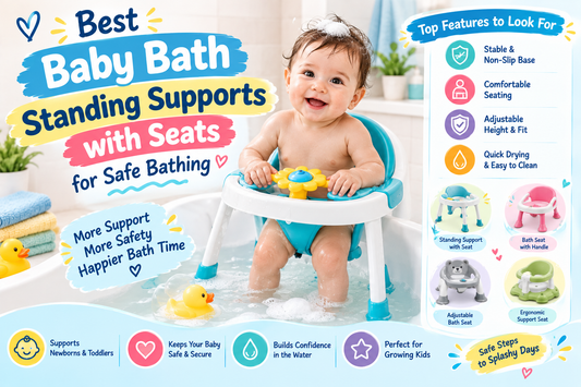 Best Baby Bath Standing Supports with Seats for Safe Bathing