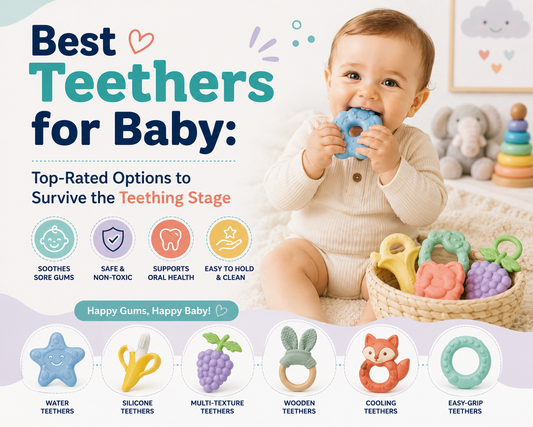 Best Teethers for Baby: Top-Rated Options to Survive the Teething Stage