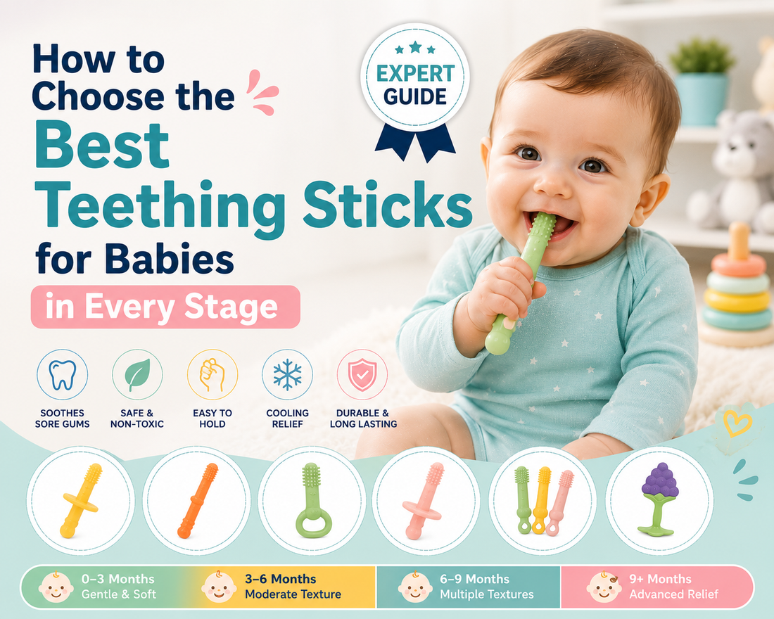 How to Choose the Best Teething Sticks for Babies in Every Stage