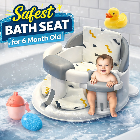 Safest Bath Seat for 6 Month Old: 2026's Top-Rated Pediatrician-Approved Picks