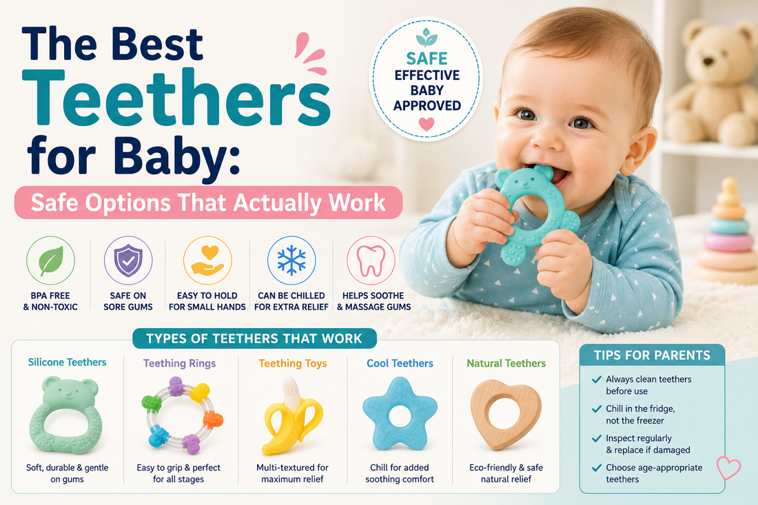 The Best Teethers for Baby: Safe Options That Actually Work