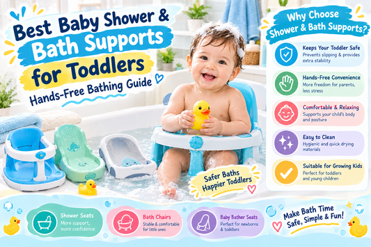 Best Baby Shower and Bath Supports for Toddlers: Hands-Free Bathing Guide