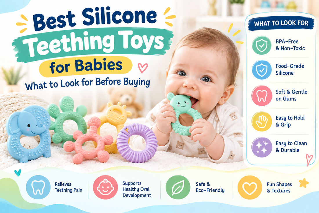 Best Silicone Teething Toys for Babies: What to Look for Before Buying