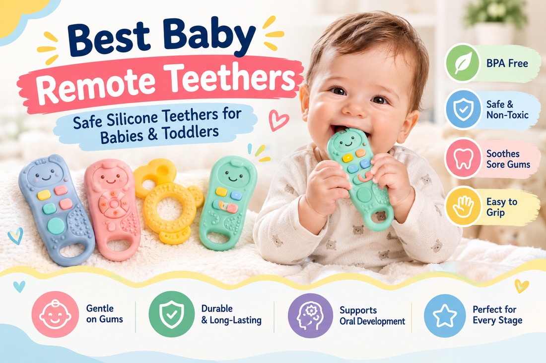 Best Baby Remote Teethers: Safe Silicone Teethers for Babies and Toddlers