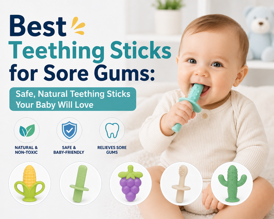 Best Teething Sticks for Sore Gums: Safe, Natural Teething Sticks Your Baby Will Love