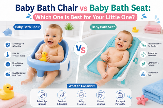 Baby Bath Chair vs Baby Bath Seat: Which One Is Best for Your Little One?