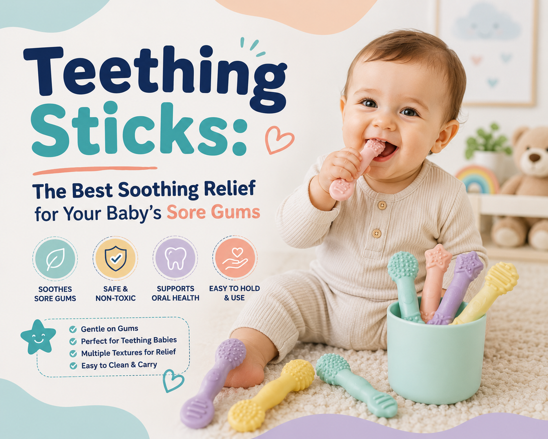Teething Sticks: The Best Soothing Relief for Your Baby's Sore Gums