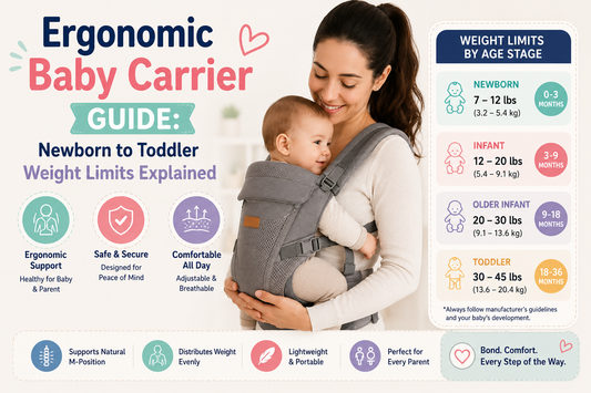 Ergonomic Baby Carrier Guide: Newborn to Toddler Weight Limits Explained