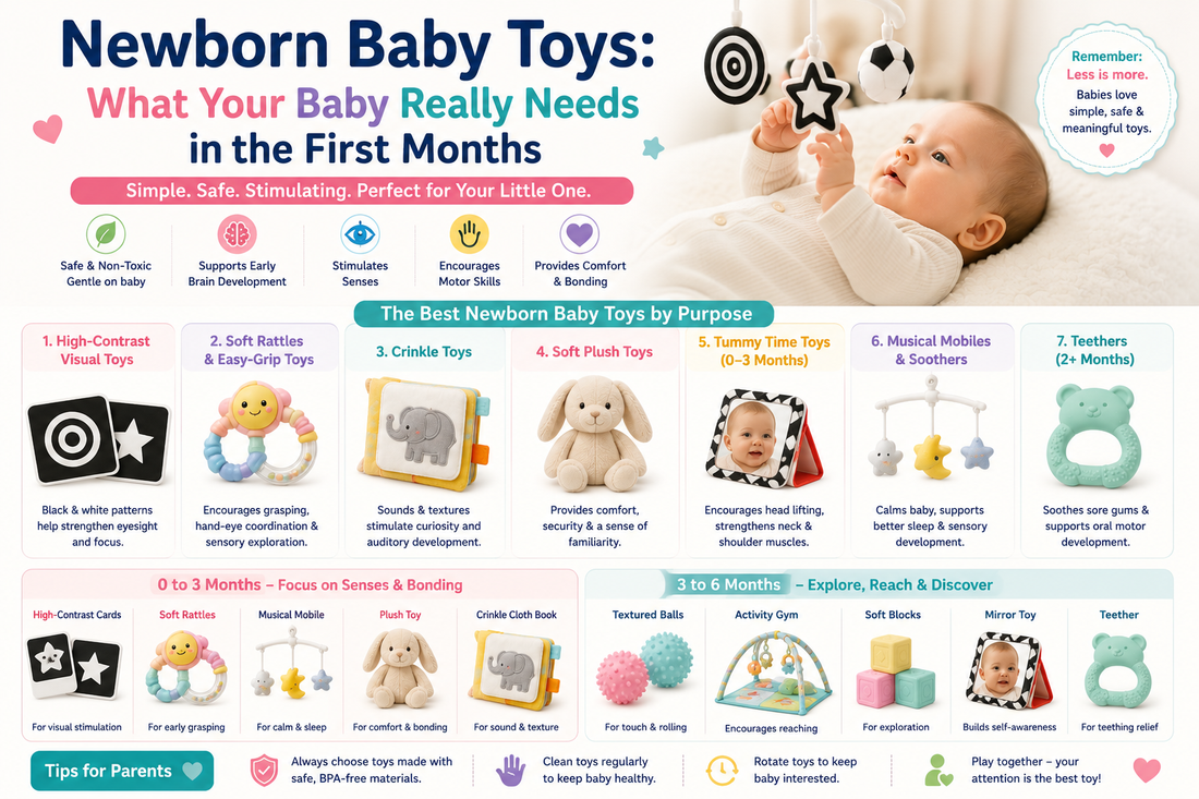 Newborn Baby Toys: What Your Baby Really Needs in the First Months
