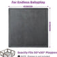 Baby Play Mat for Floor, 1.3 Inch Thick Memory Foam Tummy Time Mat with Non Slip Backing, Soft Coral Velvet 50×50 Inch Playpen Mat Crawling Tatami for Infants Toddlers Kids