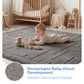 Baby Play Mat for Floor, 1.3" Thick 79x158 Plush Soft Foam Mats for Toddler Kids Crawling, Non-Slip Easy Care Nursery Rug for Playroom Living Room