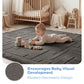 Baby Play Mat for Floor, 1.3" Thick 79x158 Plush Soft Foam Mats for Toddler Kids Crawling, Non-Slip Easy Care Nursery Rug for Playroom Living Room