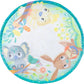 Playgro Fauna Friends Wooden Baby Activity Gym - Baby Play Mat for Floor with 3 Hanging Toys - Jungle Themed Baby Gym for Sensory Development - Wooden Baby Gym Play Mat for Newborns & Infants