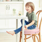 Toddler Booster Seat for Dining Table, Portable Kids Booster Seat with Safety Buckles Portable Increasing Booster Cushion with Non-Slip Bottom