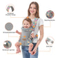 3-in-1 Baby Carrier Newborn to Toddler - Ergonomic(7.5-45lbs),Cozy Baby Carrier?Enhanced Lumbar Support?Easily AdjustableLightweight & Breathable Child Carrier