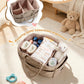 Baby Diaper Caddy with Detachable Dividers and Wipes Pocket, Lightweight Baby Caddy Organizer with Handles and 8 Pockets for Baby Stuff, Camel