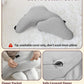 Nursing Pillow - Adjustable Waist Strap with 2 Removable Cotton Cover, Memory Foam - Stable, Ergonomic Support, Easier Breastfeeding - Newborn Essentials Must Haves Baby Registry Search