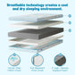 Breathable Crib & Toddler Mattress: Soft Cribs mattresses for Waterproof - 52" x 27.6" x 5" - Tencel Toddler Bed Mattress Fits Baby and Kids