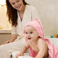 Muslin Hooded Baby Bath Towels – 3 Pack