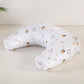 1 Piece Nursing Pillowcase, C-Shaped Breastfeeding Support Cushion Cover with Cute Bear Pattern