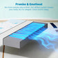 Breathable Crib & Toddler Mattress: Soft Cribs mattresses for Waterproof - 52" x 27.6" x 5" - Tencel Toddler Bed Mattress Fits Baby and Kids
