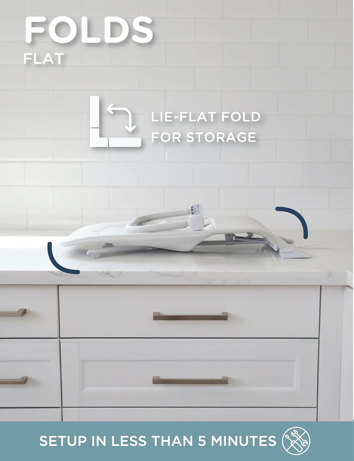 Baby Highland Baby Bouncer | Infant | 0 – 6 Months | 3-Position Recline