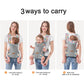 3-in-1 Baby Carrier Newborn to Toddler - Ergonomic(7.5-45lbs),Cozy Baby Carrier?Enhanced Lumbar Support?Easily AdjustableLightweight & Breathable Child Carrier