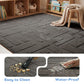 Baby Play Mat for Floor, 1.3" Thick 79x158 Plush Soft Foam Mats for Toddler Kids Crawling, Non-Slip Easy Care Nursery Rug for Playroom Living Room