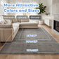 Baby Play Mat for Floor, 1.3" Thick 79x158 Plush Soft Foam Mats for Toddler Kids Crawling, Non-Slip Easy Care Nursery Rug for Playroom Living Room