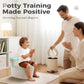 3-in-1 Toddler Potty Training Toilet with Flushing Sound – Potty Chair with Wipes Storage & Toilet Paper Holder (18+ Months)