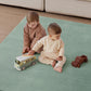 Thick Baby Play Mat 1.3'', 50x50 Playpen Mat with Removable & Washable Cover, Ultra Soft Crawling Rug for Floor, Foam Cushion & Non-Slip Backing for Kids, Toddlers