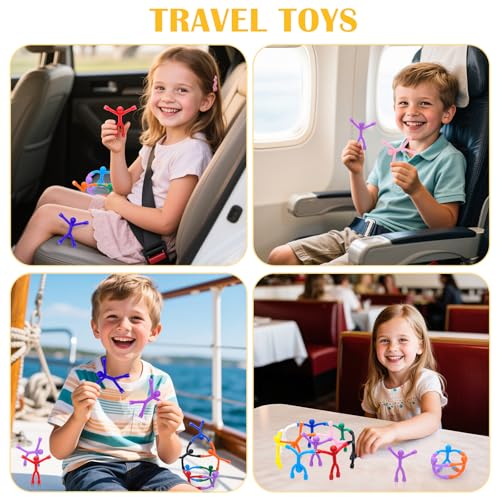 10-Piece Magnetic Travel Toys | Cute Magnetic People, Airplane & Car Fidget Toys for Kids
