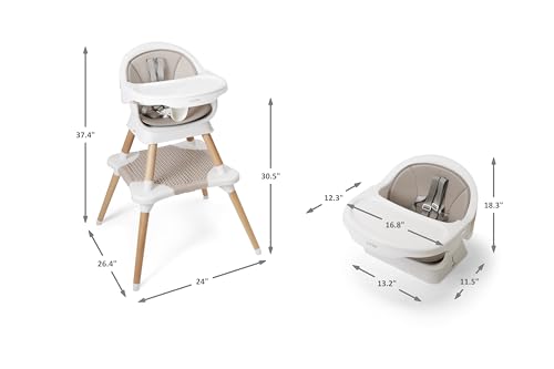 Kyrise 5-in-1 Convertible High Chair | Baby & Toddler Dining Seat