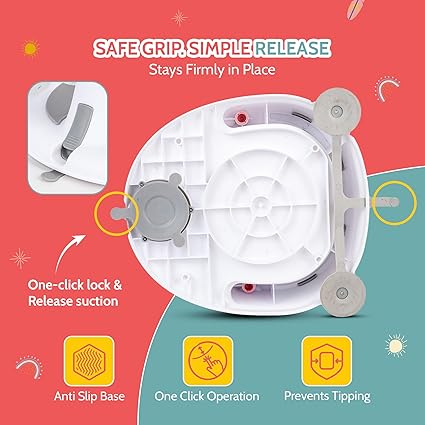 Non-Slip Baby Bath Seats 6-12 Months