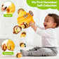 Montessori Beehive Sensory Toy | 5 Plush Bees for Babies 6-12 Months