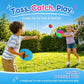 EVERICH TOY Upgraded Toss and Catch Ball Game Set  Outdoor & Indoor Active Play for Kids Ages 3–12