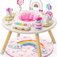 Move2Play 4-in-1 Baby Activity Center | Montessori Exersaucer & Play Table
