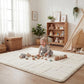 Baby Play Mat for Floor, 1.3" Thick 79x158 Plush Soft Foam Mats for Toddler Kids Crawling, Non-Slip Easy Care Nursery Rug for Playroom Living Room