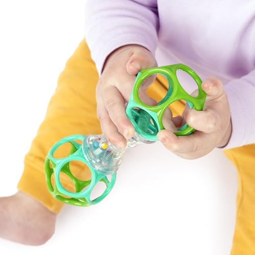 Oball Shaker Rattle Toy | Easy-Grasp Baby Rattle for Newborns