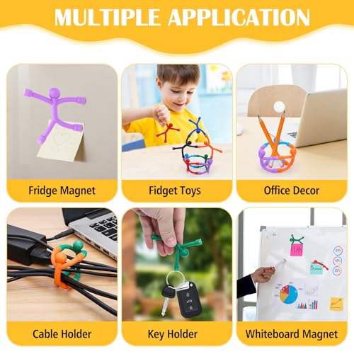 10-Piece Magnetic Travel Toys | Cute Magnetic People, Airplane & Car Fidget Toys for Kids