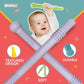 BEBECAN Teething Tubes - Soft Silicone Baby Teethers Set