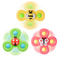 LiKee Suction Cup Spinner Sensory Toy | Airplane, Car & Bath Toy for Babies 10+ Months