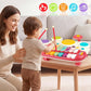 AugToy 3-in-1 Musical Toys for Toddlers  Piano, Xylophone & Drum Set for Kids Ages 1–3
