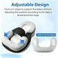 Baby Feeding Pillow, Anti Overflow Feeding Pillow for Reducing Spit-Up, Safety Nursing Pillow, Baby Lounger Reflux Wedge Breastfeeding, Removable top and Bottom (Black, Small)