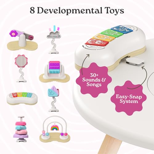 Move2Play 4-in-1 Baby Activity Center | Montessori Exersaucer & Play Table