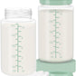 2pc 10oz Breastmilk Storage Bottle Compatible with SpectraS1 S2 9 Plus SG/Motif Luna/Others Wide-Mouth Flange, Breast Milk Container for Momcozy 22oz Portable Cooler, Pumping/Storage/Portable Bottle