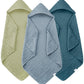 Muslin Hooded Baby Bath Towels – 3 Pack